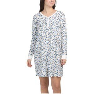 POPPY & CLAY Organic Cotton Sweet Pointelle Sleepshirt